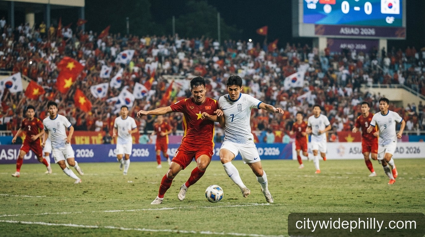 U23 Việt Nam đối đầu Hàn Quốc tại tứ kết ASIAD 2026: Tái hiện kỳ tích hay thử thách quá tầm?