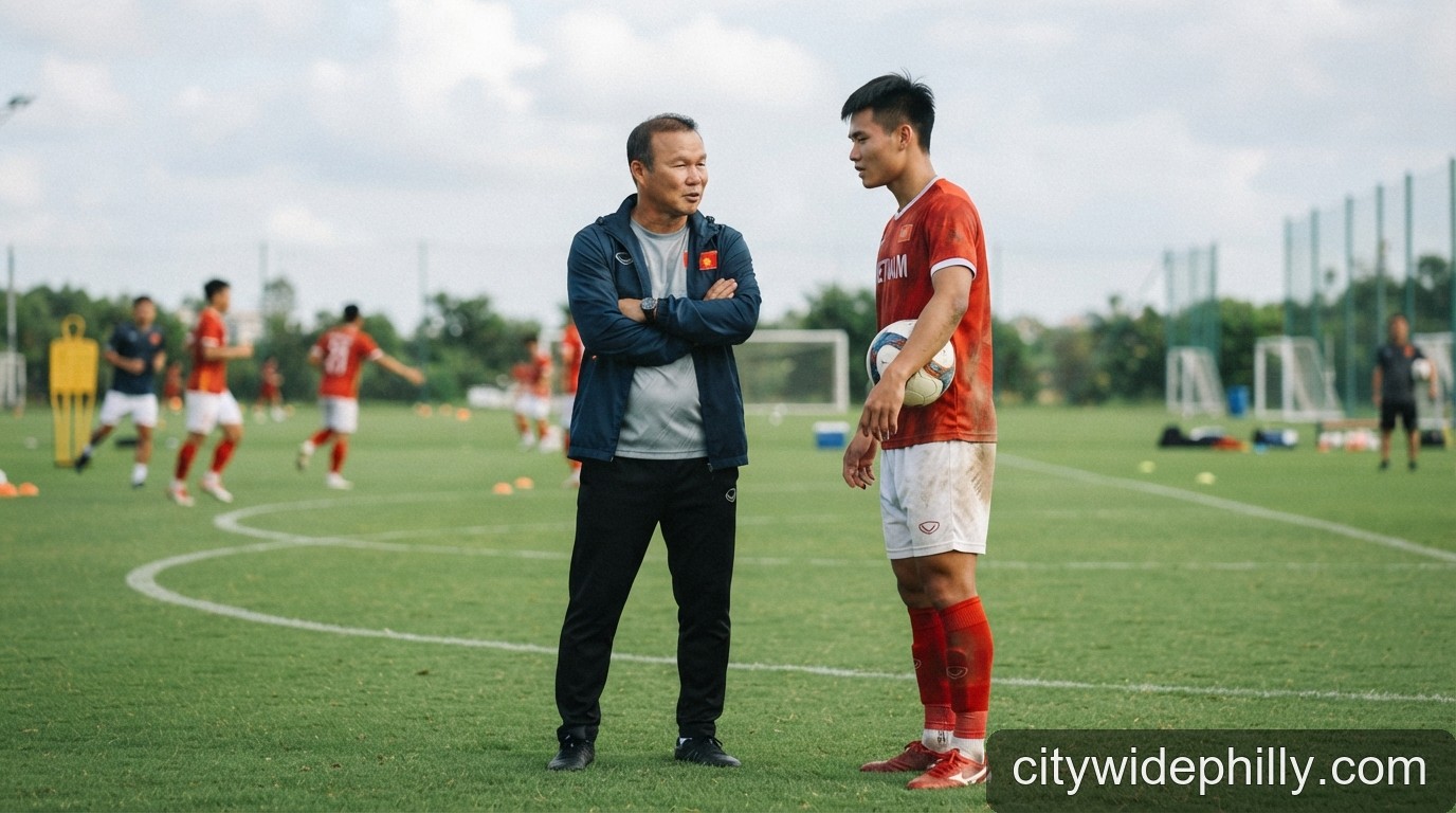 Tuyển Việt Nam trước thềm FIFA ASEAN Cup: HLV Kim Sang-sik và bài toán nhân sự sau chấn thương của Thành Chung - 2